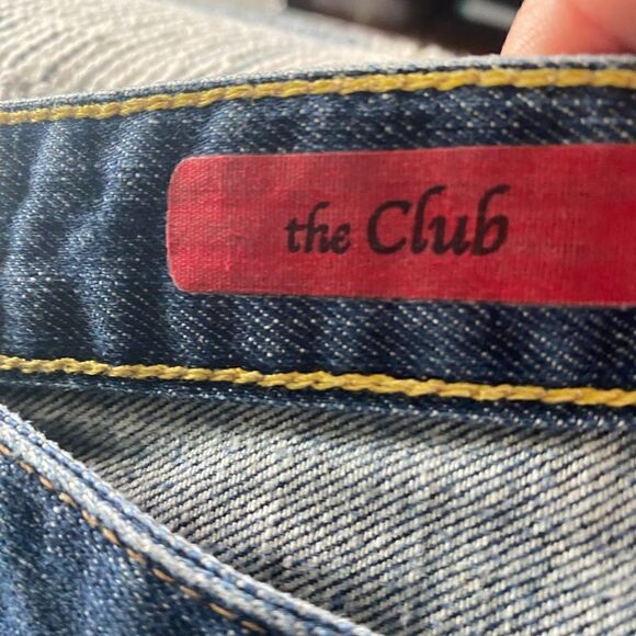 AG Adriano Goldschmied The Club Dark Wash Flare Jeans 31R - Picture 8 of 10